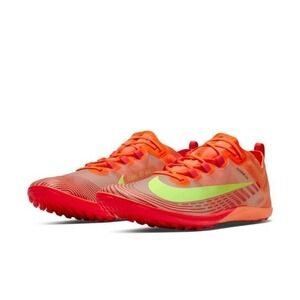 Nike Zoom Victory Waffle 5 Track‎ Shoes Men's 12 Orange Yellow AJ0846-801